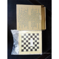 Conjunto de jogo 7 em 1 conjunto de xadrez multi atacado em caixa de madeira